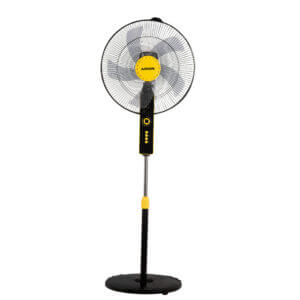 Arion Turbo Stand Fan 18 Inch – Black & Yellow